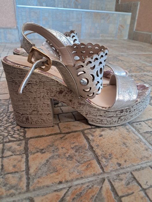 Сандали естествена кожа Angelina and Jones