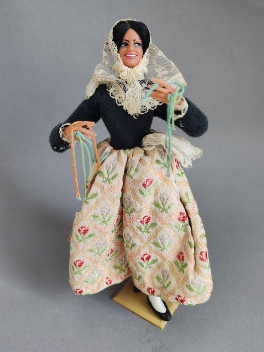 Păpușă vintage de colecție tradițională din Spania - Marin Chiclana