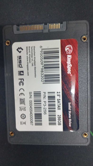 ССД Sata 256Гб KingSpec
