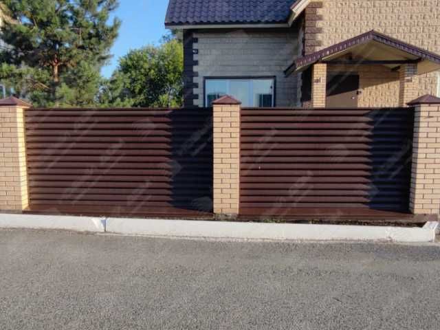 Забор жалюзи еврозабор