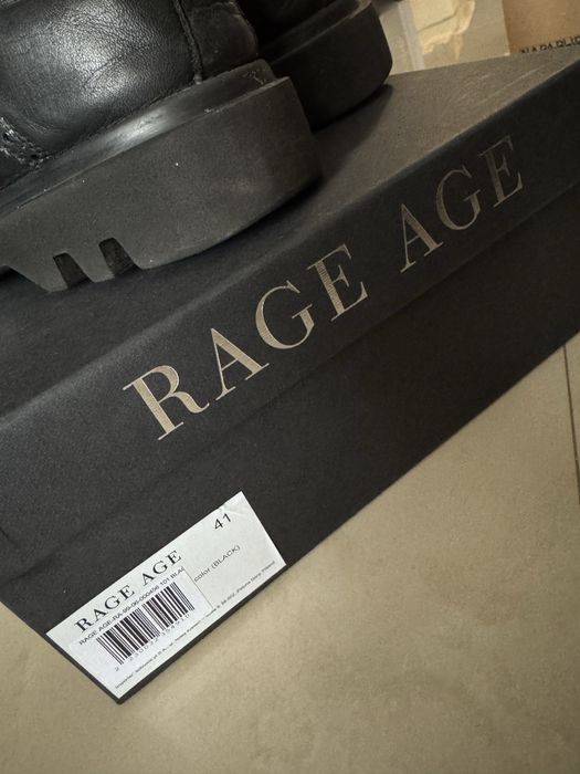 Мъжки черни боти Rage Age 41 номер