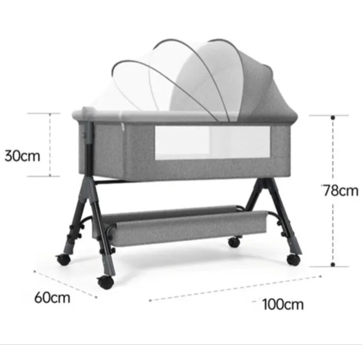 Манеж кровать от 0-3 лет