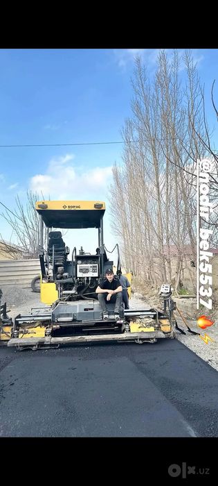 Toshkentda Asfalt xizmati