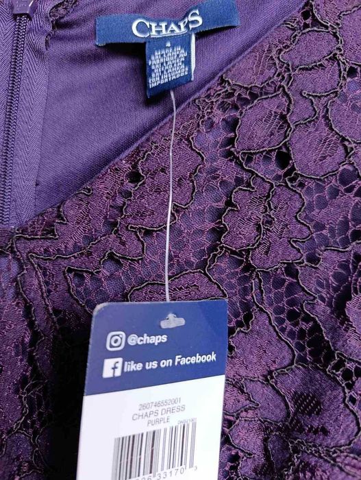 Дантелена дамска рокля