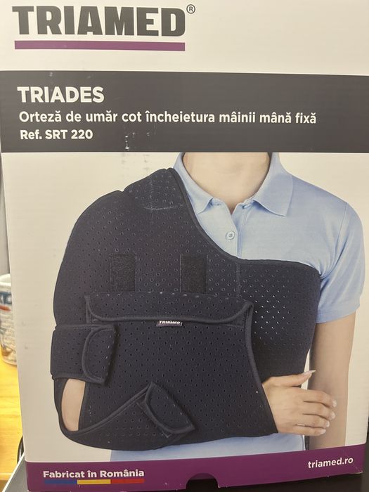 Orteza de umar cor incheietura mainii mana fixa