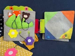 Тиха книжка Мария - мое умно бебе - монтесори