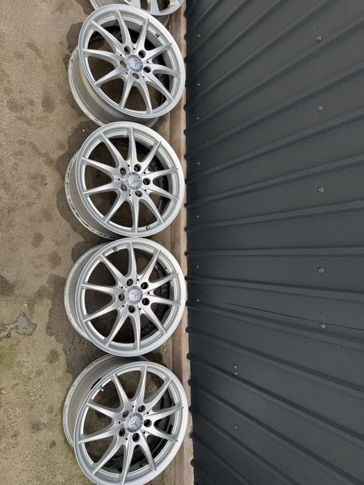 Set jante aliaj 5x112 R17 Mercedes!