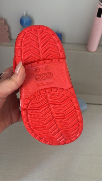 Кроксы Молния Маккуин Crocs lightning mcqueen
