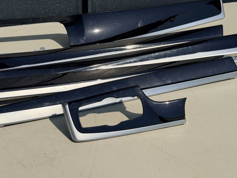 Trimuri interior Bmw seria 5 f10 Negre Manual