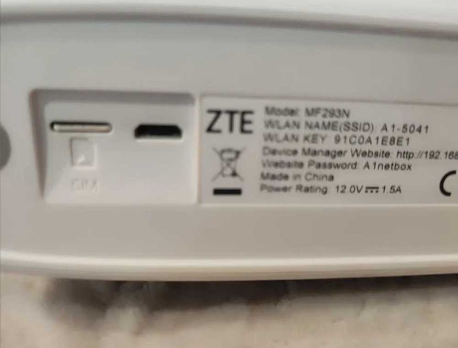 Рутер A1 ZTE MF 293n