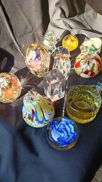 lot 14 decoratiuni interioare din STICLA BRUTA