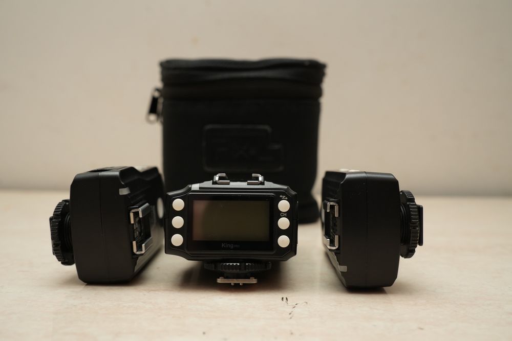 Canon 5D/6D/7D, blit Canon 580EXII, Pixel king pro