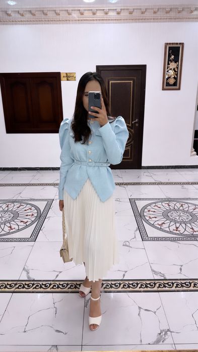 Костюм с юбкой двойка