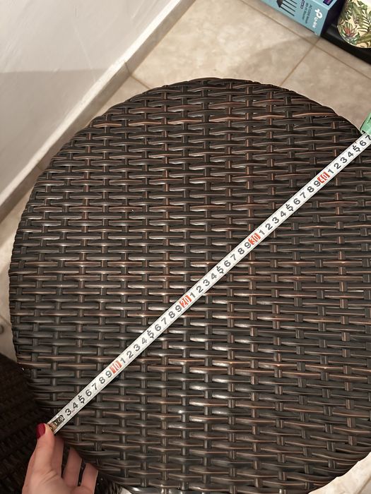 Градински комплект - фотьойл и маса