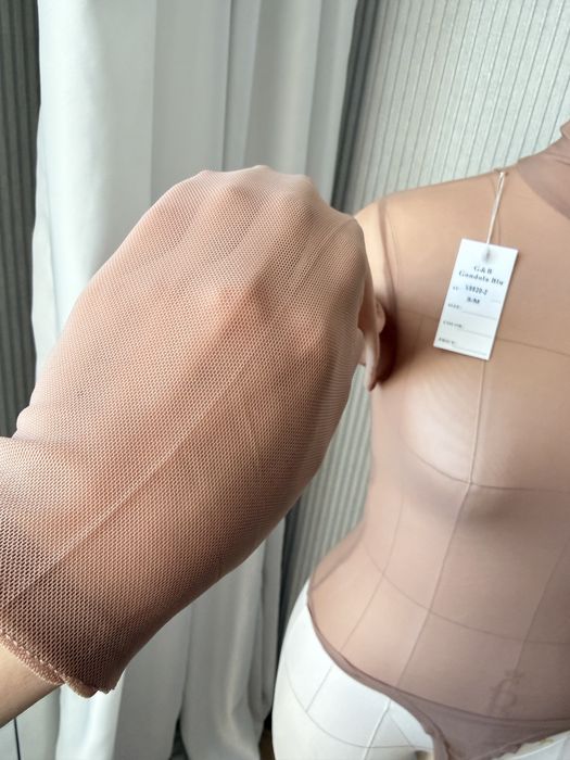 Женское боди  с рукавами