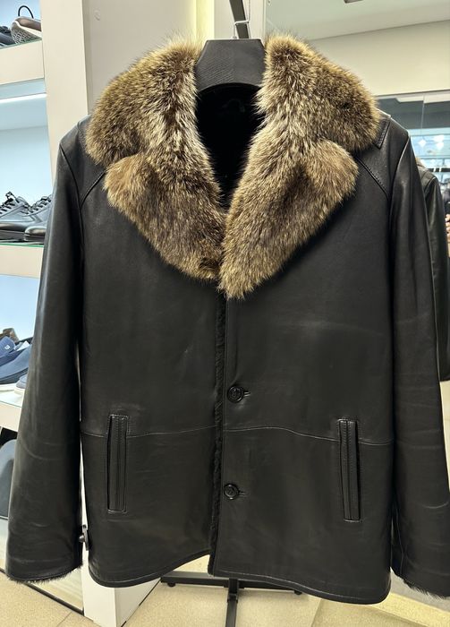 Мужская дубленка
