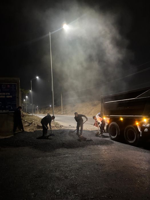 асфальт укладка асфальтирвание