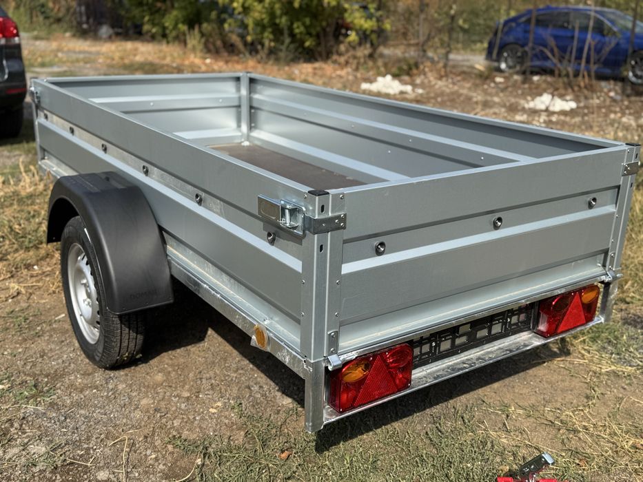 Remorca nouă 750 kg, basculabilă, 205x112 cm, posibilitate RATE!!