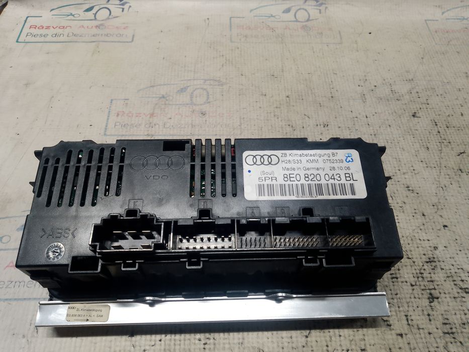 panou comanda clima audi a4 b7 2007