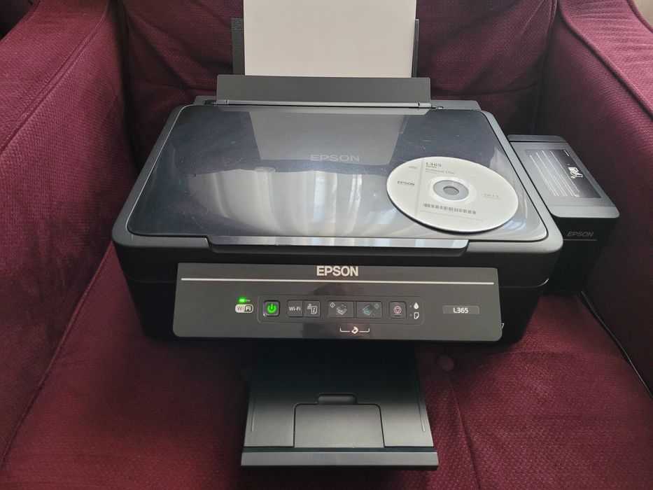 Imprimanta multifunctionala EPSON L365 Wireless A4 inkjet color
