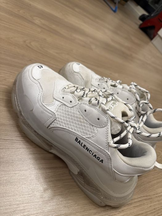 Vand balenciaga triple S white size 42