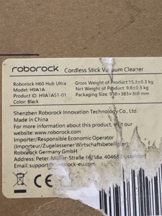 Aspirator Vertical Roborock H60 Hub Ultra  / Sigilat