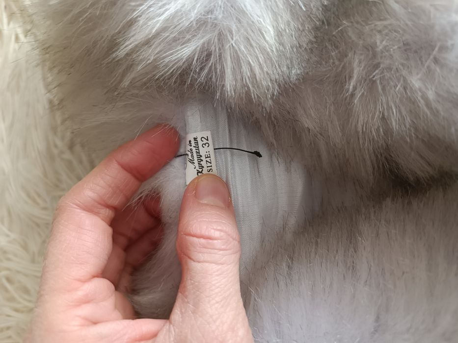 Меховая жилетка для девочки