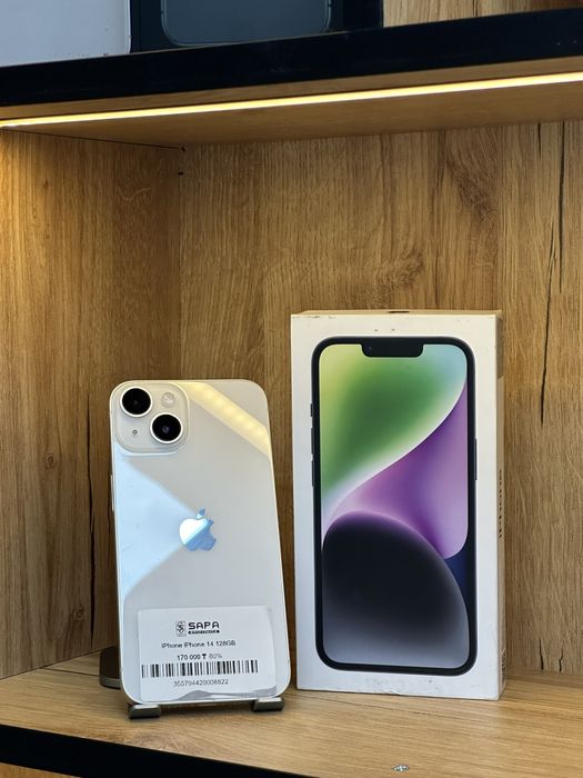 айфон 14 белый 128гб