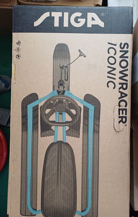 Sanie Stiga snowracer iconic albastru