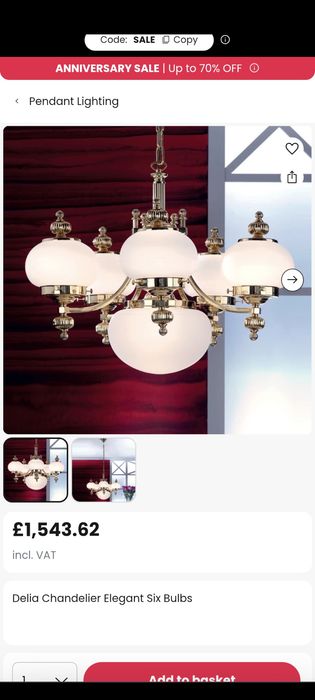 Lustra alama patinata Atas Lighting