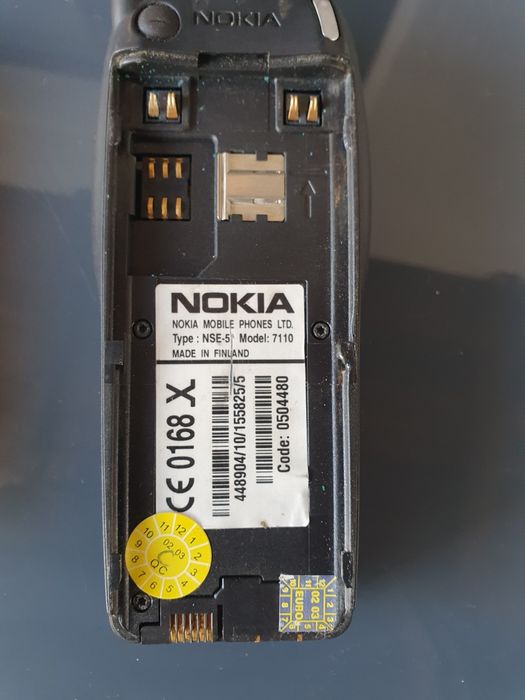 Nokia 7110 vintage de colecție rar funcțional încărcător original