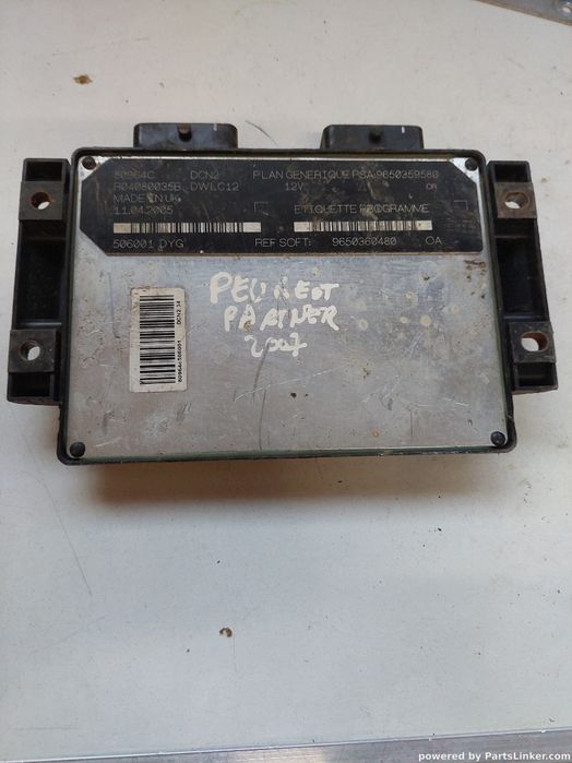 Calculator Ecu Peugeot Partner Box [ 2008 - > ] Oem 80964C