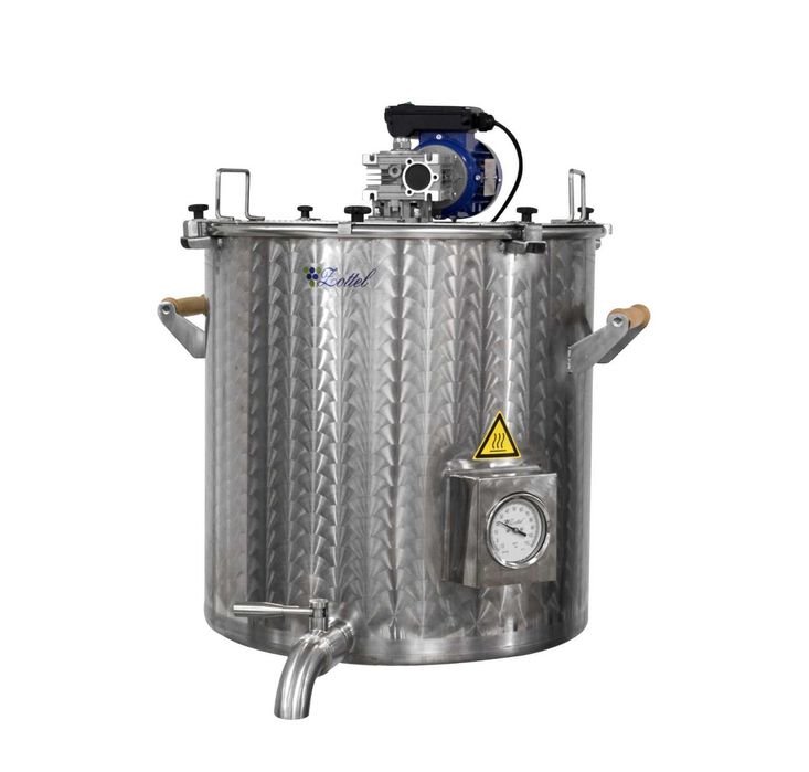 Oferta Oala 90l cu mixer electric pentru gatit gem, zacusca