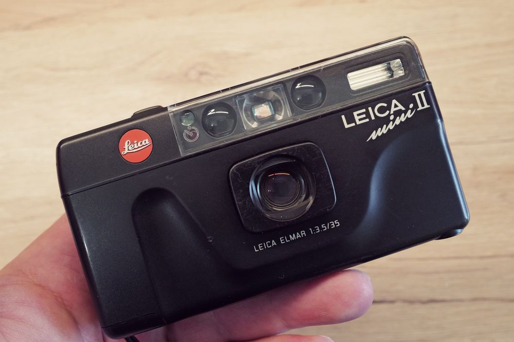 Aparat foto Leica Mini 2 stare perfecta film point and shot Top