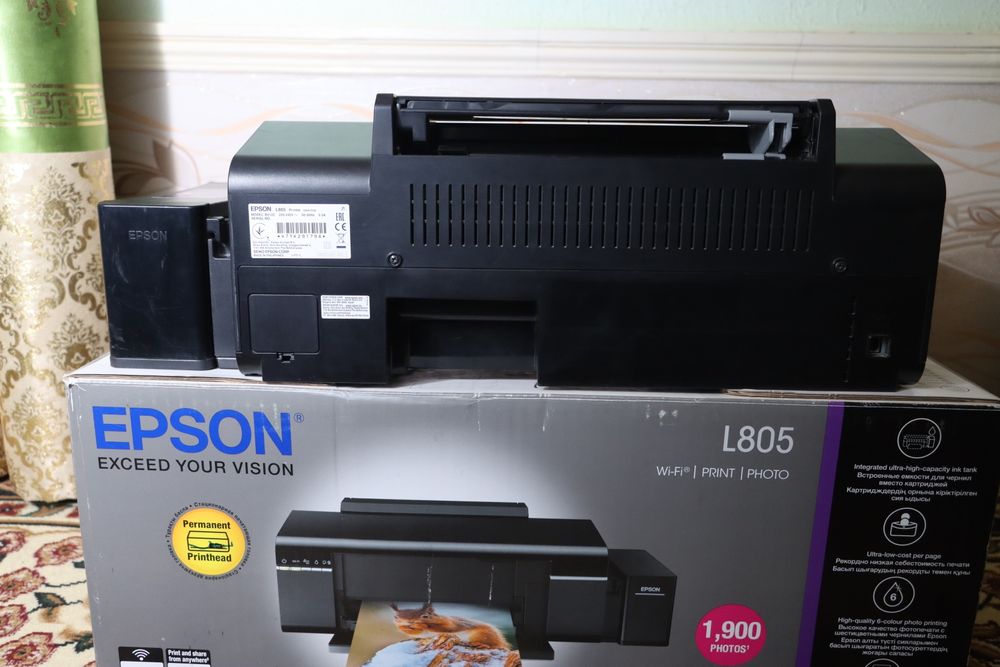 Epson L805 xolati alo