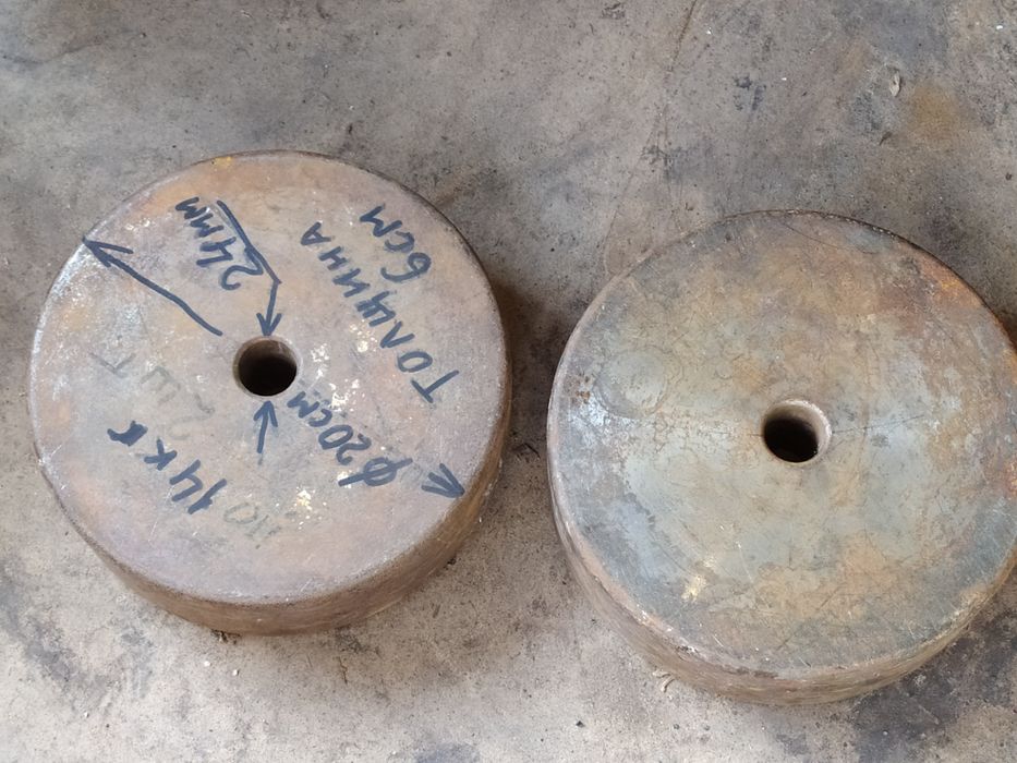 Блины на штангу и гантели