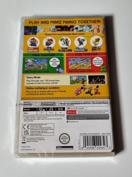 Super Mario Maker 2 pentru Nintendo Switch