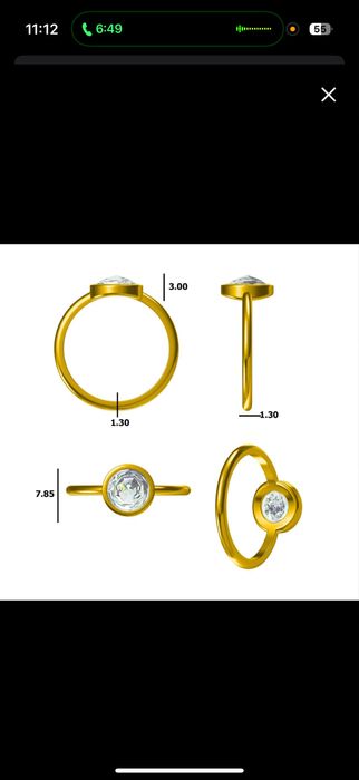 Inel diamant 1.02 carate rose cut