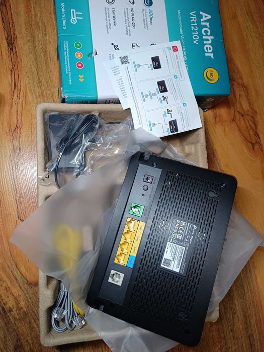 Archer VR1210v безжичен двулентов гигабитов VoIP VDSL/ADSL рутер