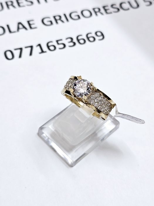 Vand inel dama din aur 14 k 10.53 g cod 449