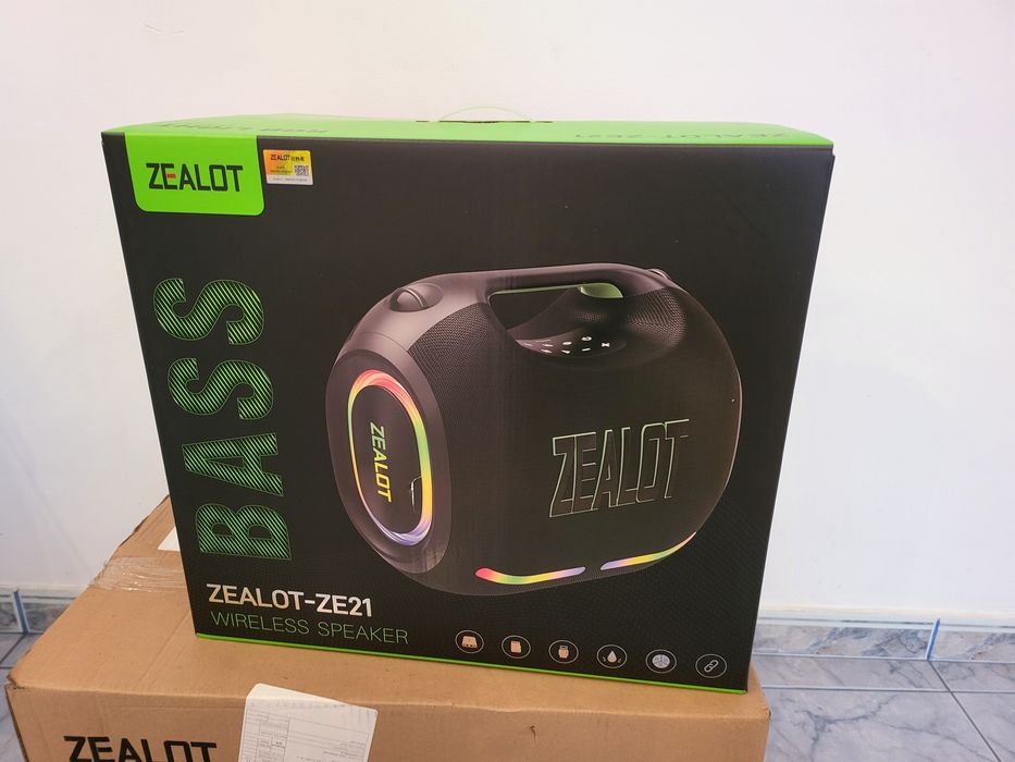 Zealot s89 si ze21 boxa bluetooth 250w 48000 mah baterie