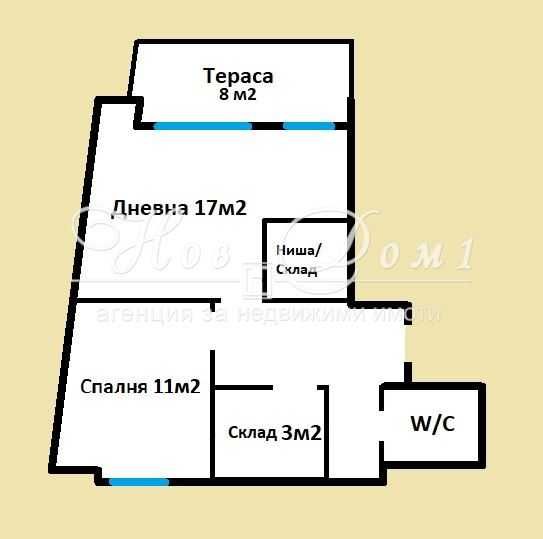 Продава се Двустаен апартамент в Варна, Колхозен пазар - 80 кв.м за 863 €/кв.м - Снимка #7