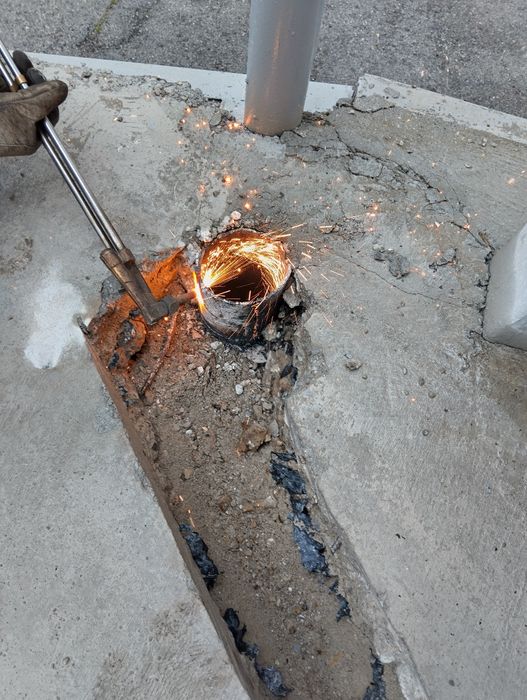 Рязане на метали с  резак (оксижен)