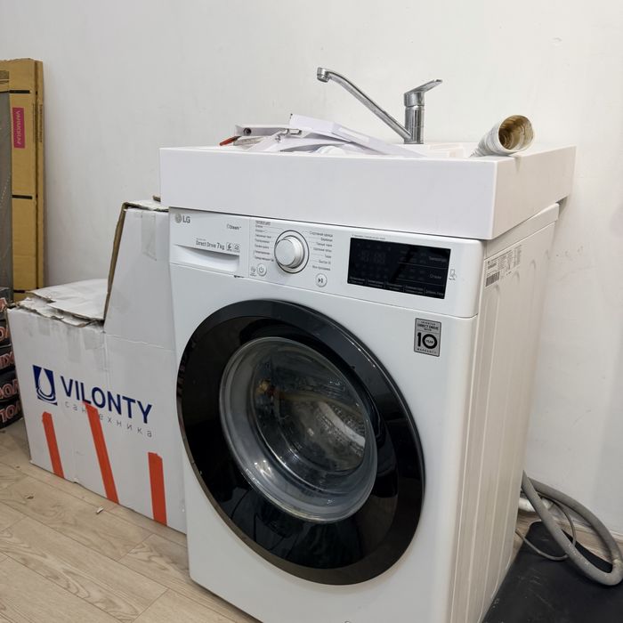 Продам стиральную машину и раковину над стиральной