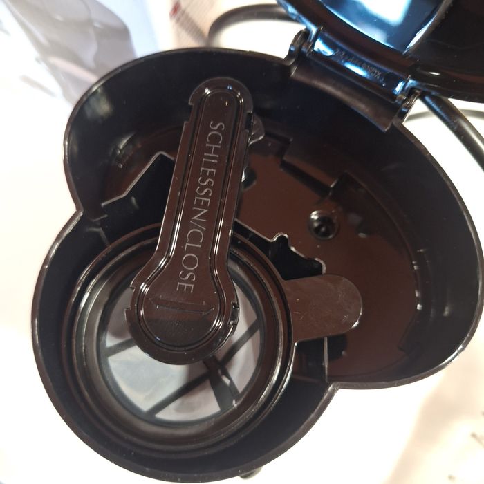 Мини кафе машина + подарък чаша - нова неизползвана