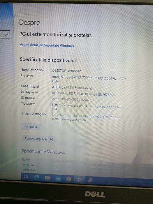 Laptop Dell Inspiron 15 Amanet BKG