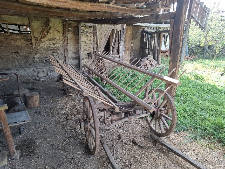 Конска каруца за конска.