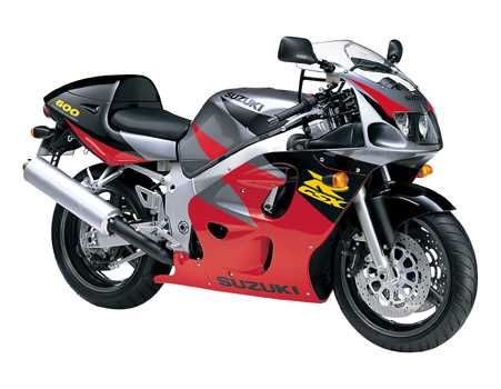 Стикери Сузуки GSXR 600 Srad 1996г.-1999г. лепенки Suzuki срад 1997