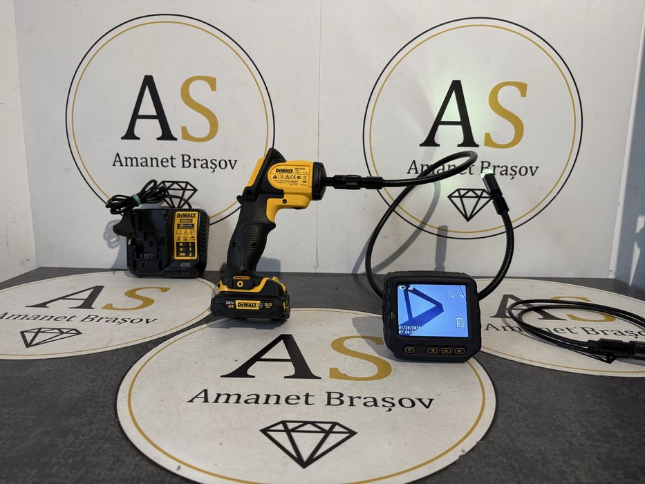 Camera video inspectie Dewalt DCT410 3ah 12V