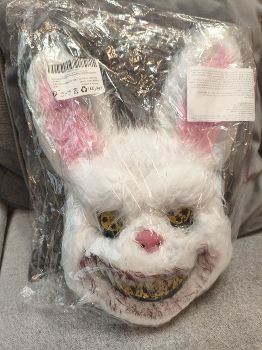 Mască Halloween – Iepure Horror însângerat Bloody Rabbit Mask